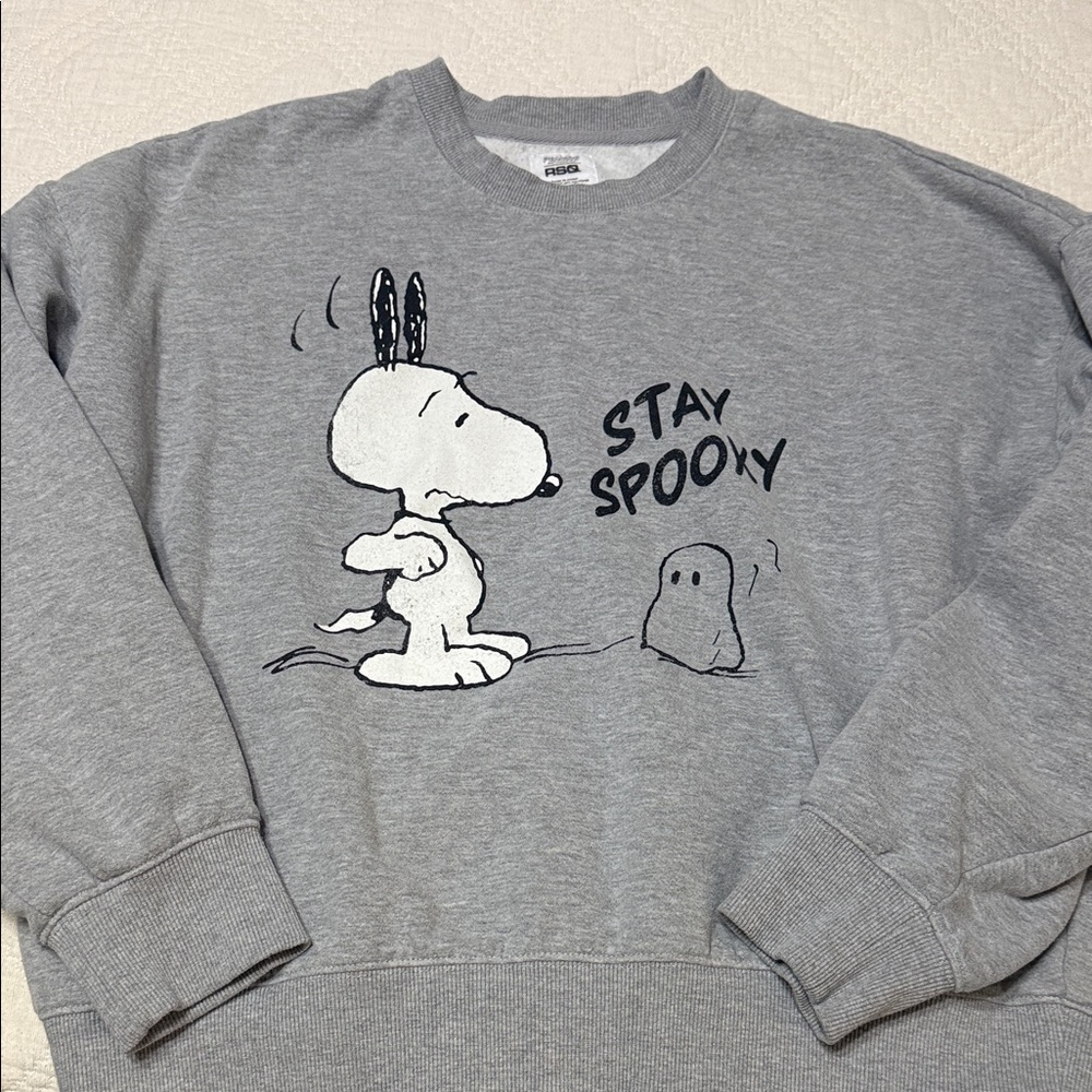 RSQ Gray Snoopy Sweatshirt